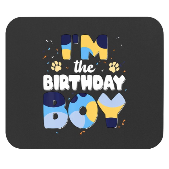 Discover Im The Birthday Boy Dog Family Matching Mouse Pads
