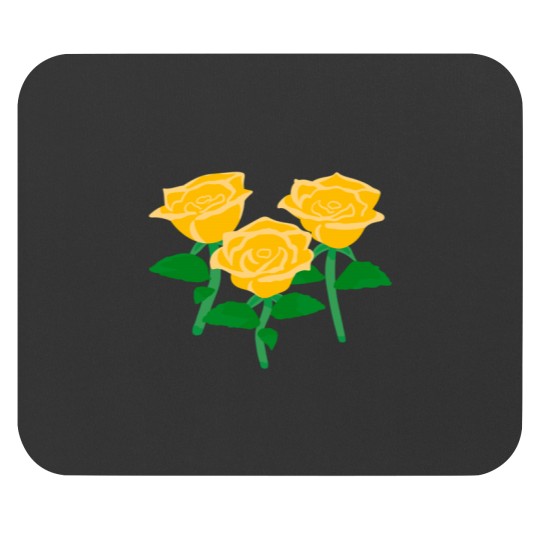 Discover ACNH Yellow Rose Active Mouse Pads