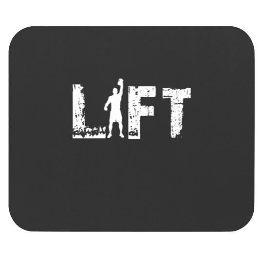 Discover Kettlebell lift Mouse Pads