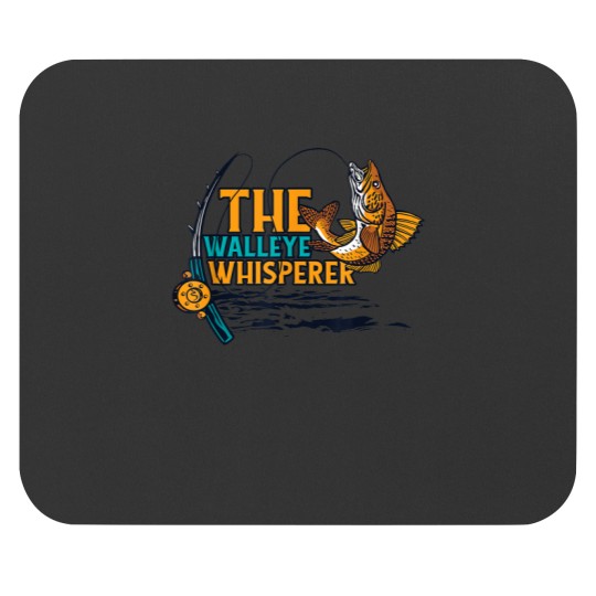 Discover The Walleye Whisperer Zander Hooks Lures Walleye Fishing Mouse Pads
