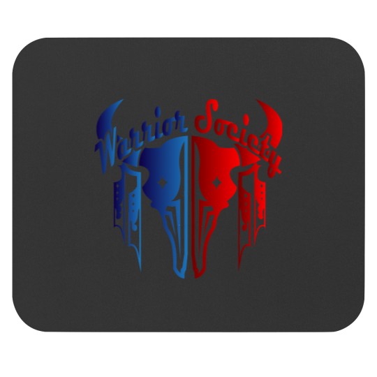 Discover Warrior Society (Buffalo) Sticker Mouse Pads