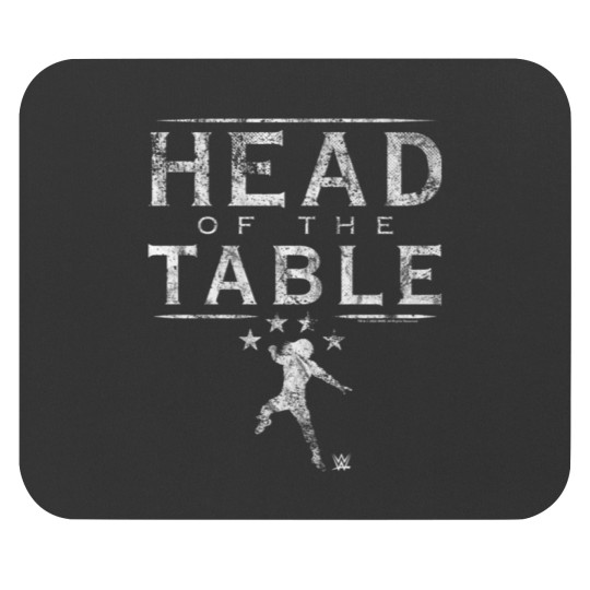 Discover Roman Reigns Head Of The Table Text 1 Mouse Pads