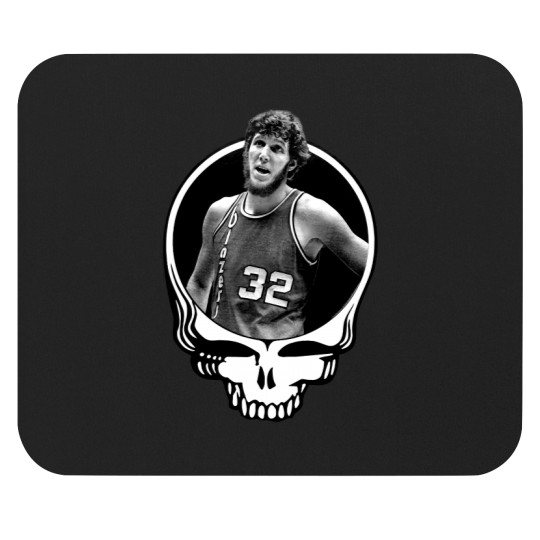 Discover Bill Walton Mouse Pads - Rip Grateful Big Bill Walton Dead Mouse Pads