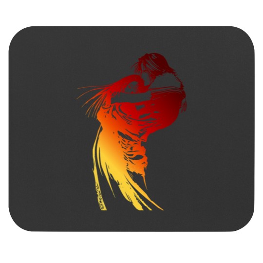 Discover I Want The Present To Stand Still Fitted V-Neck Mouse Pads