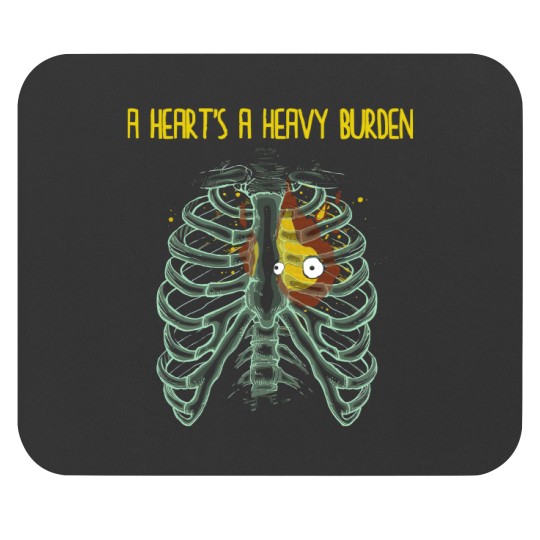 Discover A Heart's Heavy Burden Mouse Pad