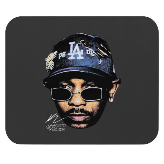 Discover Kendrick Lamar Graphic Mouse Pads, Autograph Vintage Rap Mouse Pads