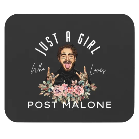 Discover Just A Girl Who Loves Post Malone Mouse Pads