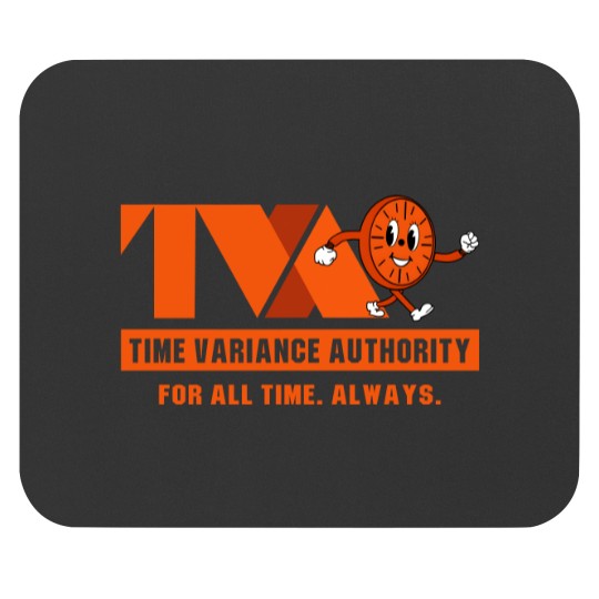 Discover TVA Time Variance Authority Miss Minutes Mouse Pads