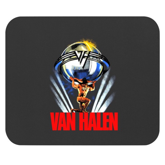 Discover Vintage van 5150 86 tour paper thin Mouse Pads