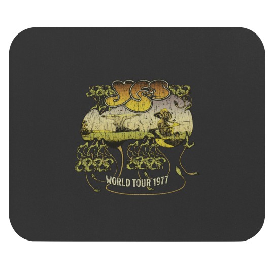 Discover Yes World Tour 1977 Mouse Pads