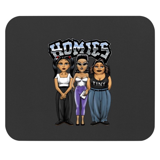 Discover Lil Homies 90s Chicana Mouse Pads