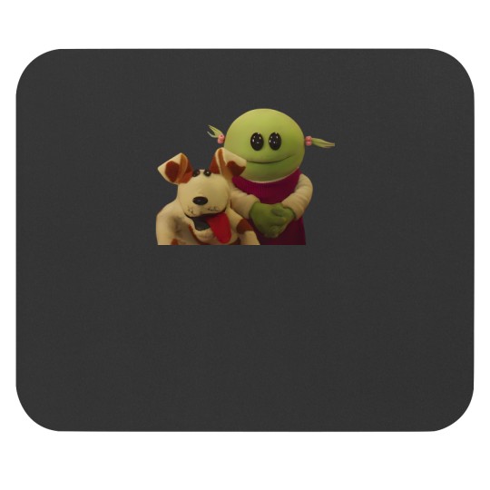 Discover Nanalan Mona and Russer Unisex Jersey Mouse Pads