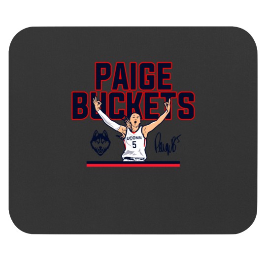 Discover Paige Bueckers Buckets Unisex Mouse Pads, Basketball Player irt