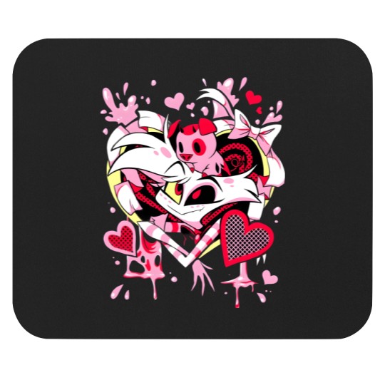 Discover Hazbin Hotel Angel Dust Mouse Pads
