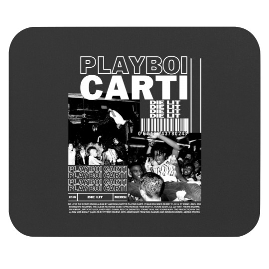 Discover Vintage Playboi Carti Mouse Pads, Playboi Carti merch