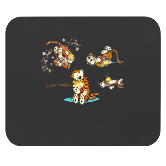 Discover calvin and hobbes bill watterson Mouse Pads