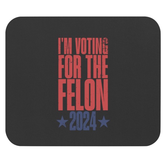 Discover Voting Mouse Pad for Trump 2024