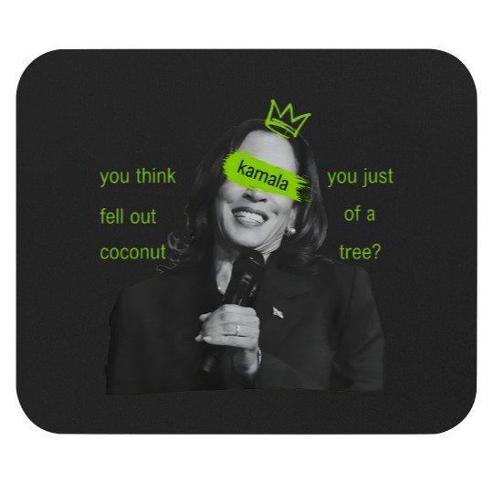 Discover kamala harris brat Mouse Pads, kamala charli xcx brat Mouse Pads, kamala meme Mouse Pads
