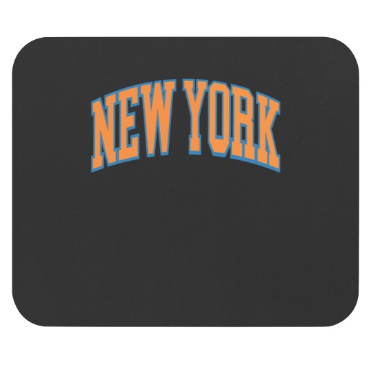 Discover Vintage New York Basketball Cropped Mouse Pads Knicks Mouse Pads