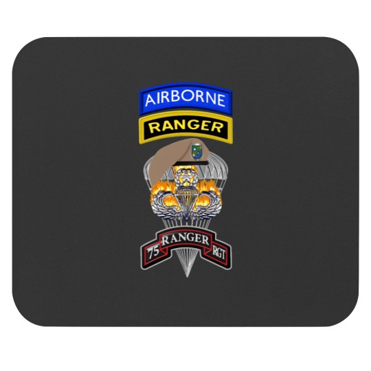 Discover 75th Ranger Regiment “Airborne Ranger” Mouse Pads
