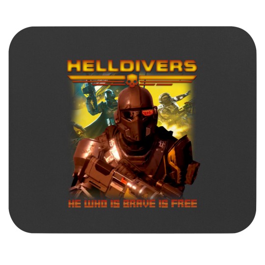 Discover Helldivers Vintage 90s Mouse Pads, Helldivers 2 Mouse Pads, Helldivers Vintage Mouse Pads
