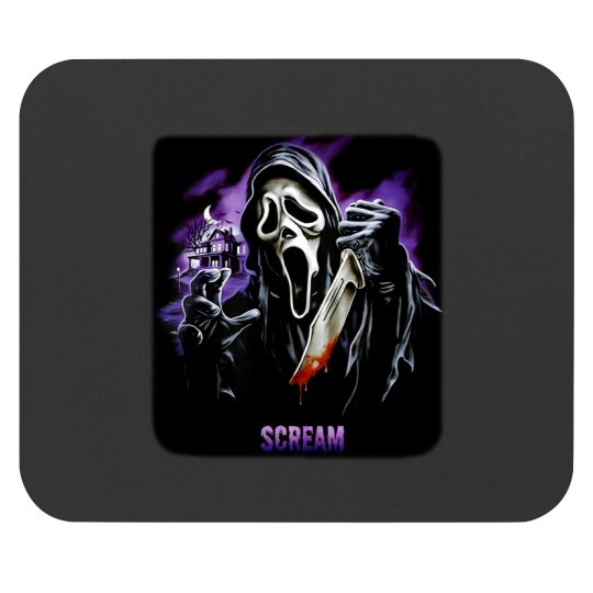 Discover Vintage Scream Mouse Pads for Scary Movie Lovers