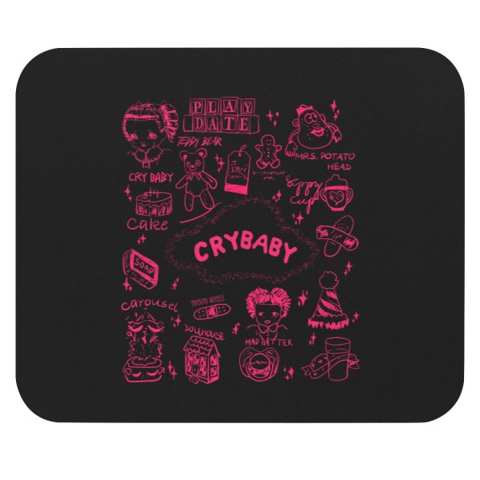 Discover Vintage Melanie Martinez Cry Baby Album Mouse Pads,  Melanie Martinez Merch