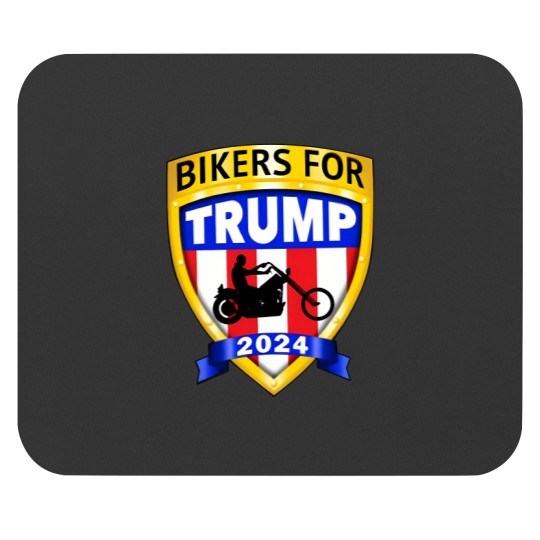 Discover Bikers for Trump 2024 American Mouse Pads