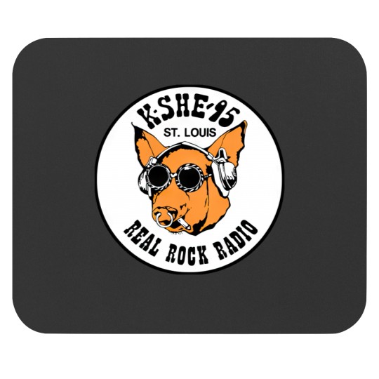 Discover KSHE 95 real rock radio station St. Louis area Mouse Pads Mouse Pads