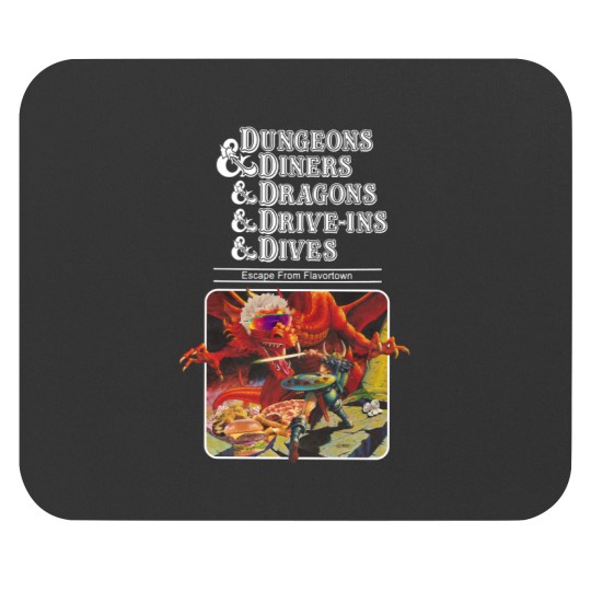 Discover Dungeons And Diners And Dragons And Dives Mouse Pads