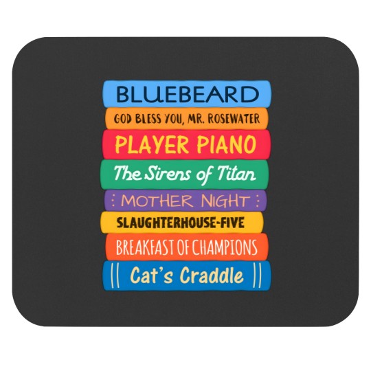 Discover Kurt Vonnegut Books Mouse Pads