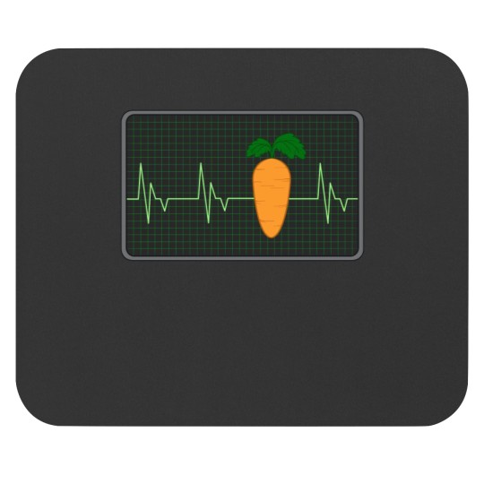 Discover Carrot Hearbeat Cool Carrot Design Mouse Pads
