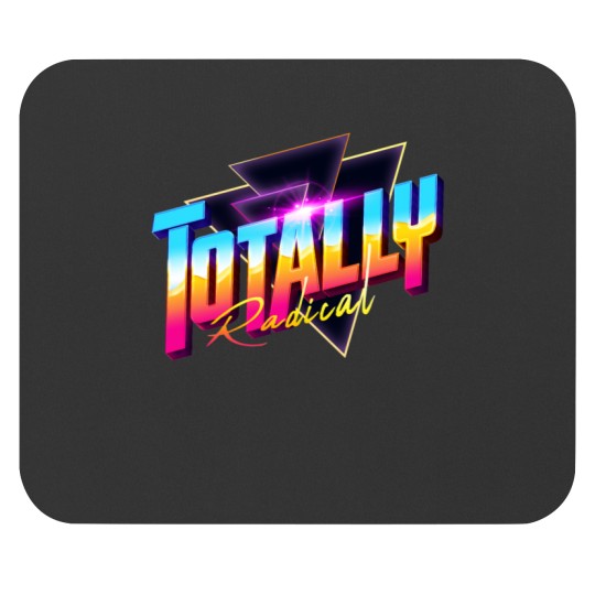Discover Totally Radical 80s Synthwave Outrun Mouse Pads