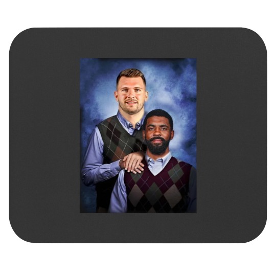 Discover Luka Doncic Kyrie Irvin Funny Mouse Pads, Luka Doncic Mouse Pads