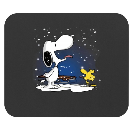 Discover Snoopy Snow Mouse Pads