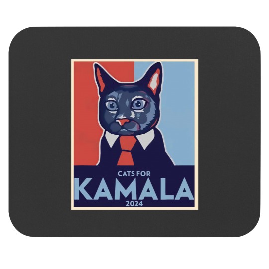 Discover Cats for Kamala 2024 Unisex Mouse Pads