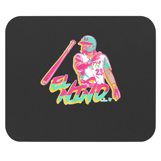 Discover FRD Tatis Jr - Bat Flip City - San Diego Baseball Mouse Pads