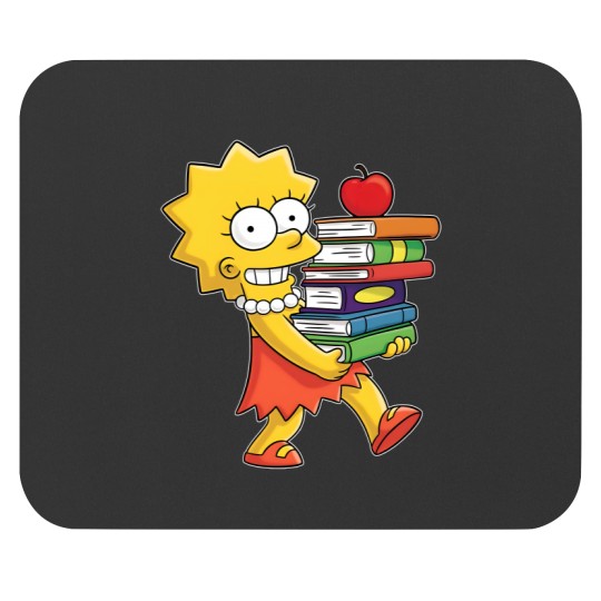 Discover The Simpsons Lisa Simpson Saxophone Mouse Pads