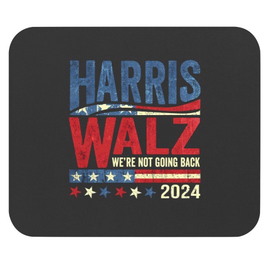 Discover Harris Walz, we're not going back - Were Not Going Back - Mouse Pads