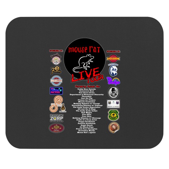 Discover Mouse Rat Live Tour Edition Mouse Pads