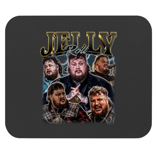 Discover Jelly Roll The Beautifully Broken Tour 2024 Mouse Pads 90S Vintage Concert