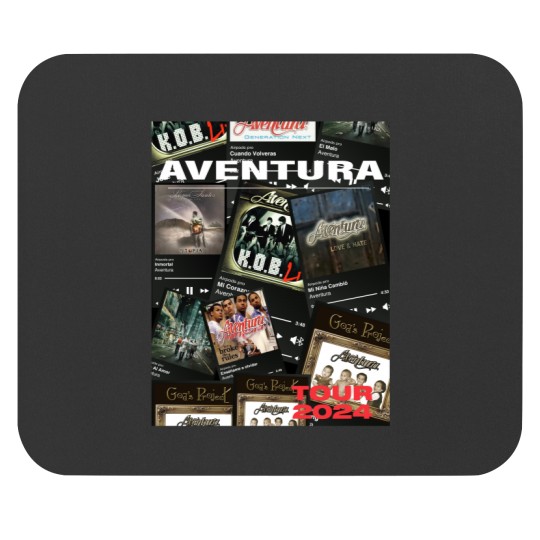 Discover 2024 Aventura Tour Cerrando Ciclos Concierto, Aventura Mouse Pads