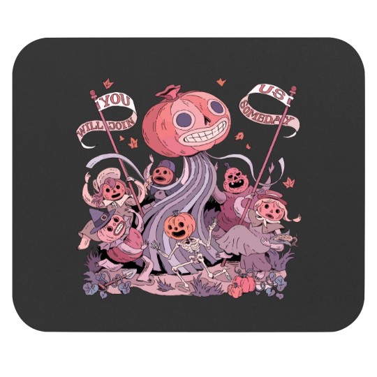 Discover Over The Garden Wall Mouse Pads, Vintage Pottsfield Halloween Pumpkin Mouse Pads