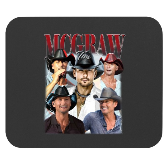 Discover Tim McGraw Vintage Mouse Pads, Gift For Women and Man Mouse Pads