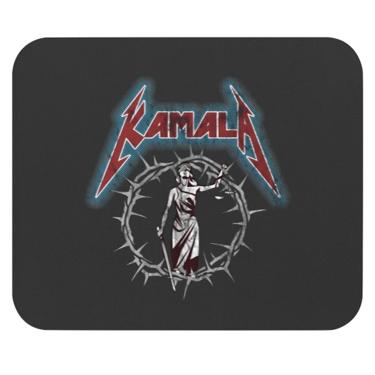 Discover Kamala Harris Rock Band Mouse Pads