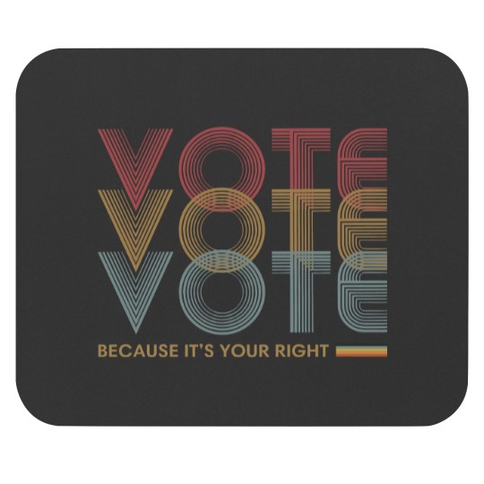 Discover Vote Mouse Pad for Election 24 and Political Activism
