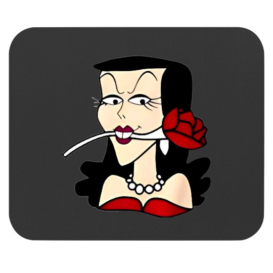 Discover Natasha Fatale Kurt Cobain Mouse Pads