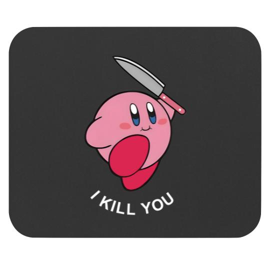 Discover Kirby I Kill You Embroidered Mouse Pads