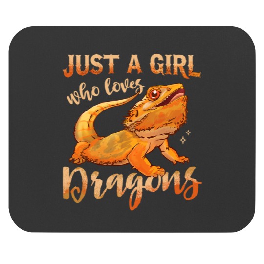 Discover Just A Girl Who Loves Bearded Dragons 297 Mouse Pads