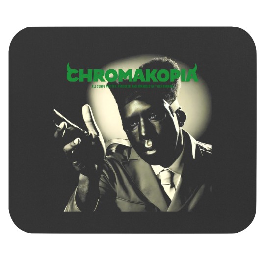 Discover Tyler the Creator Chromakopia Mouse Pads, rap album merch, hip-hop fashion